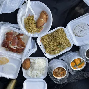 Tesla Y, trunk picnic , no dine in all good