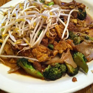 Optional Wide Noodles