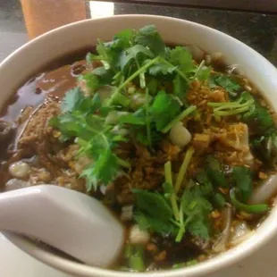 BBQ Duck Noodle Soup