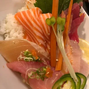 sushi and sashimi, food, sashimi, sushi