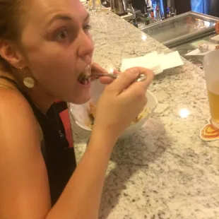 Lunch specials and happy hours got her like.....