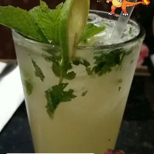 In honor of Daenarys, here's the Dragon Mojito.