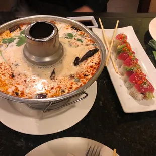 This place is great love the Thai coconut milk soup