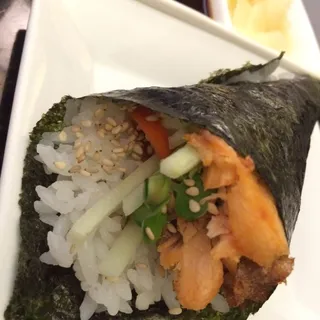 Salmon Skin Hand Roll