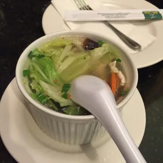 Spicy Coconut Soup with Chicken