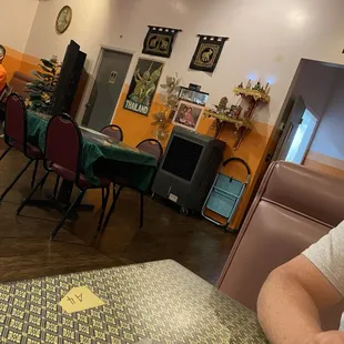 Booths and tables available