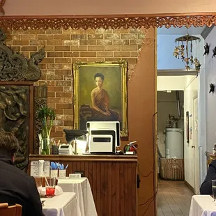 a man sitting at a table