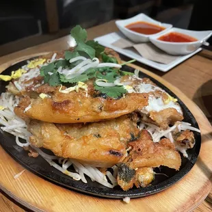 Crispy Muscle Pancakes