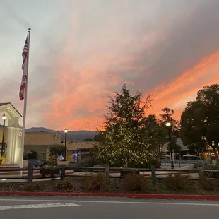 Beautiful Saratoga sunset!