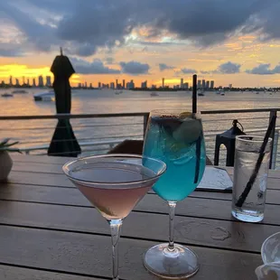 drinks with a view!