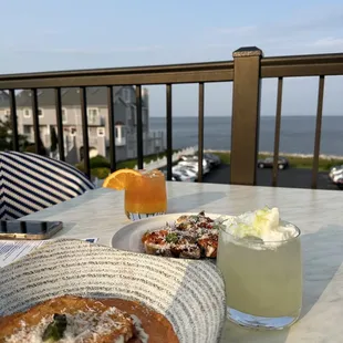 Rooftop view of the water