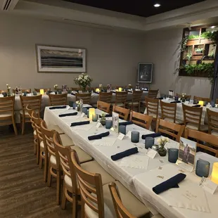 sushi and sashimi, interior