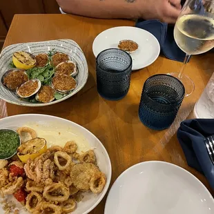 Clams Al Forno &amp; Fritto Misto