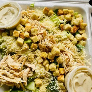 Chicken Caesar salad full size