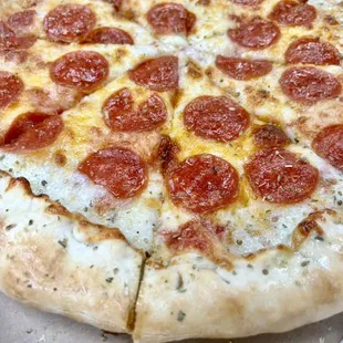 stuffed crust pepperoni