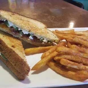 D gates grilled cheese yummy with a little spice