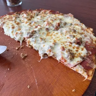 Mighty Meaty pizza. Superb!!