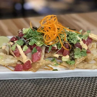 Poke Nachos