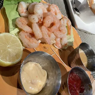 Shrimp Cocktail 3 Dipping Sauces