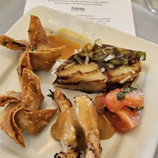 My appetizer plate