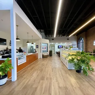 interior, sushi and sashimi