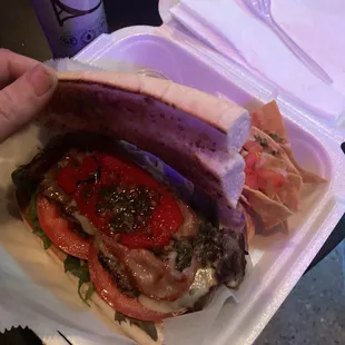 Churrasco steak sandwich