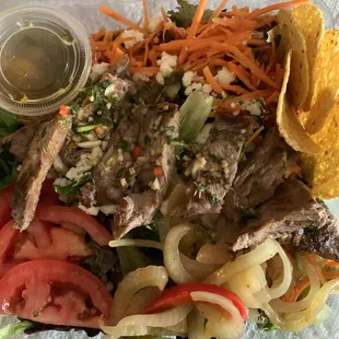 Steak salad