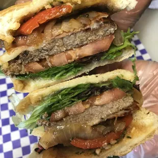 Churrasco steak sandwich