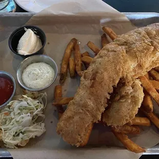Fish and Chips (walleye)