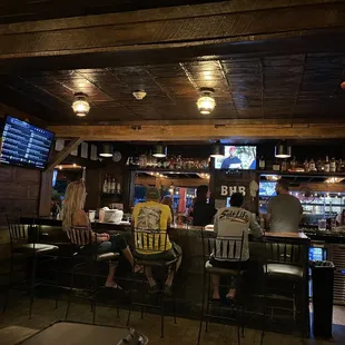 Interior bar at the wonderful Bait House