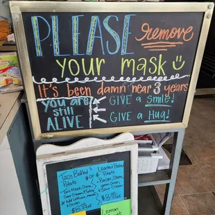a sign for a restaurant