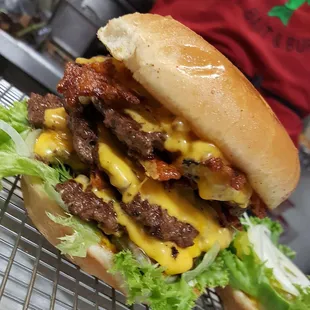 Bacon cheeseburger