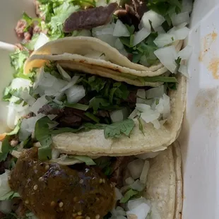 Asada taco