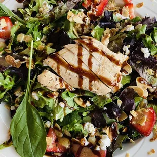 Strawberry Chicken Salad w/ Balsamic