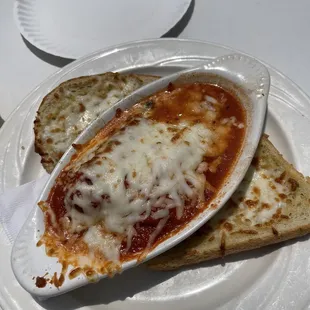 Stuffed banana peppers - an appetizer that I got for lunch. Tasty!