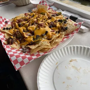 BBQ Pulled pork nachos