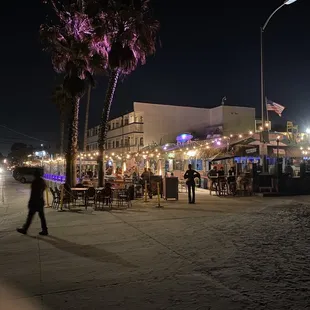 View from the beach