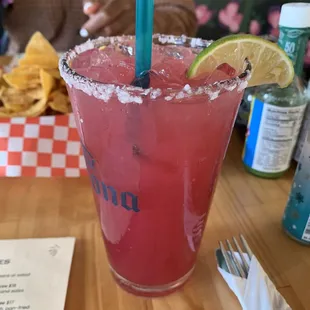 Pomegranate margarita