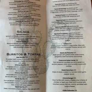 Menu 8/19