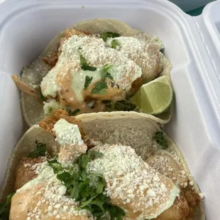 Fried Fish Tacos