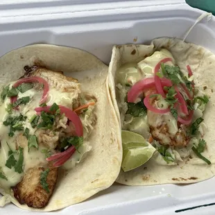 Grilled Fish Tacos