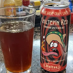 A good local beer with my huevos rancheros!