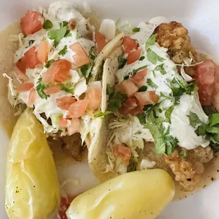 Fish Tacos--delish!