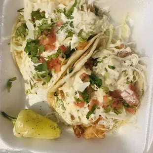 Fish Tacos--consistently good!