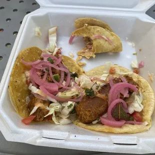 My tortillas were torn and presentation of food was absolutely terrible.