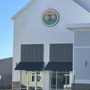 the outside of the building