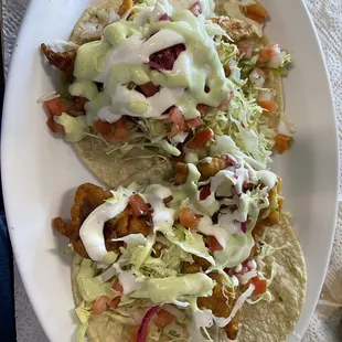 Don Maria Fried Shrimp Taco