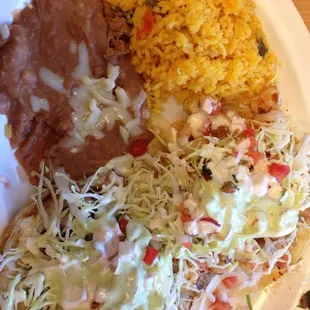 Tacos De Camaron Enchilado