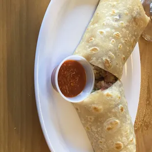 Shrimp Burrito