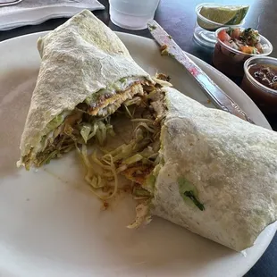 Grilled Fish Burritos